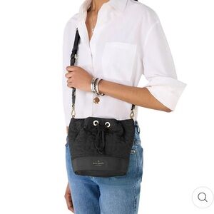 Kate Spade Black Crossbody Bag with Adjustable Strap
